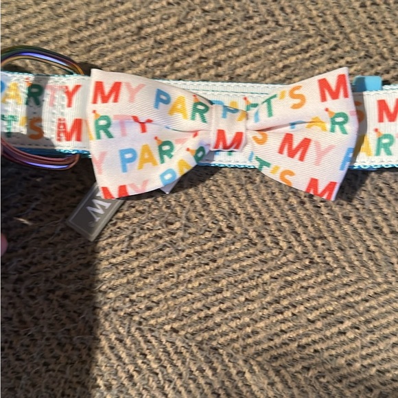 Top Paw Multicolor Party Dog Collar - Picture 4 of 6